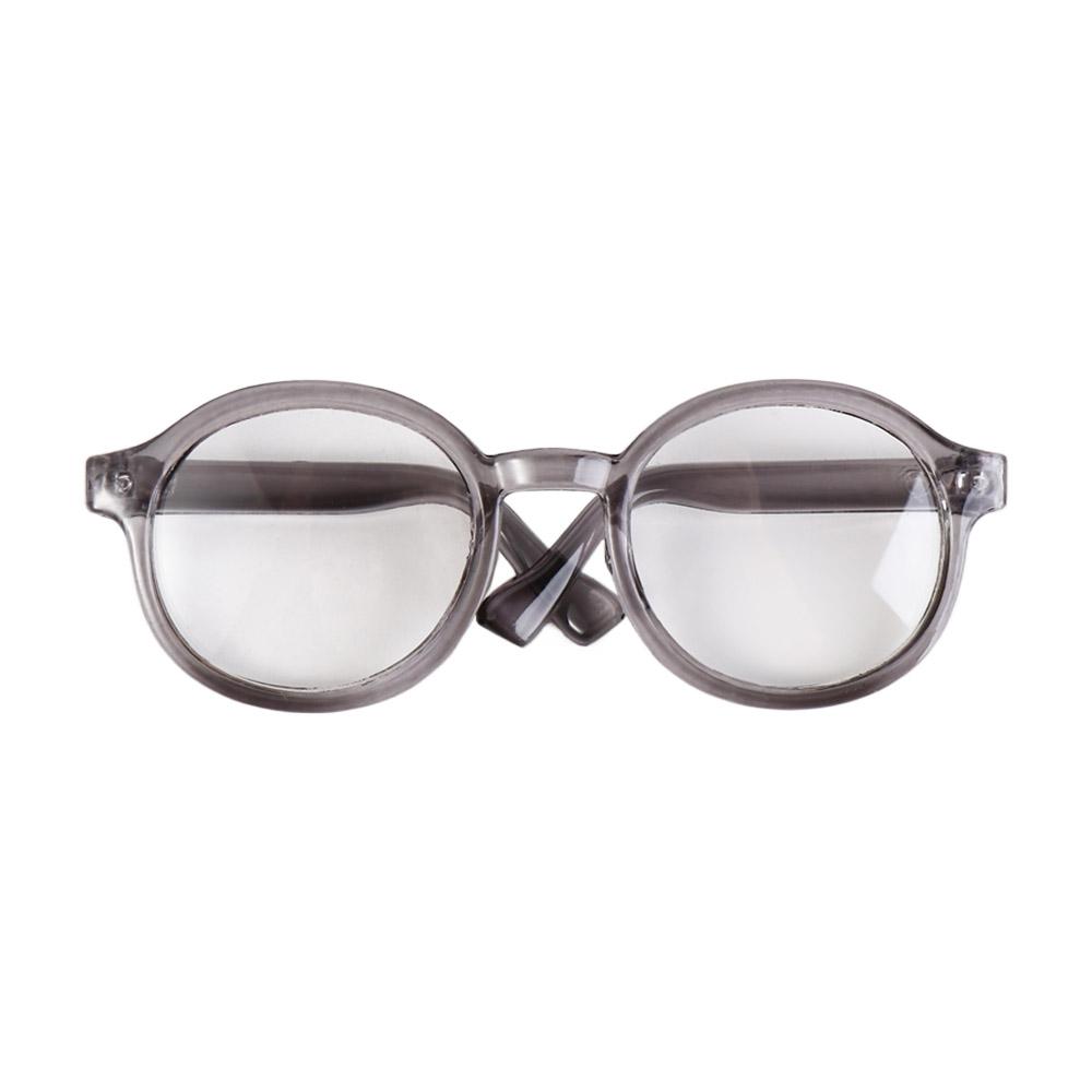 1.1cm 9cm Transparent Plastic Glasses For 1/1 1/1 1/1 BJD Blyth Doll Labubu Plush Toy EXO Doll Sunglasses DIY Accessories