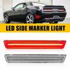 2/4PCS Dynamic Lamp Scan Marker LED Light For Side Challenger Dodge 2015-