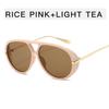 Fashion Stylish Sun Glasses Women Pilot Shape Anti-glare Sunglasses Man Holiday Travelling Sunglass Women