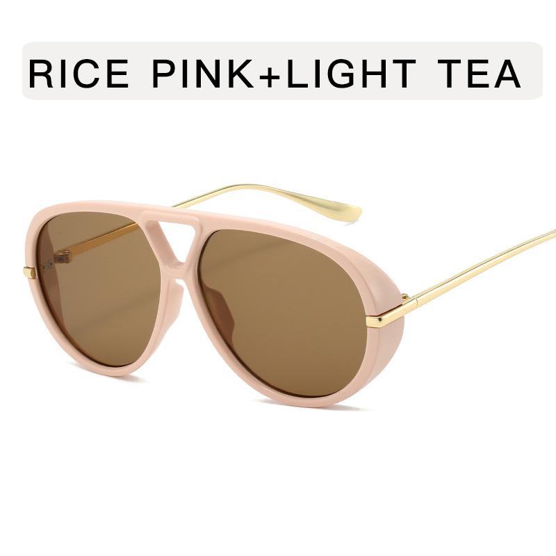 Fashion Stylish Sun Glasses Women Pilot Shape Anti-glare Sunglasses Man Holiday Travelling Sunglass Women