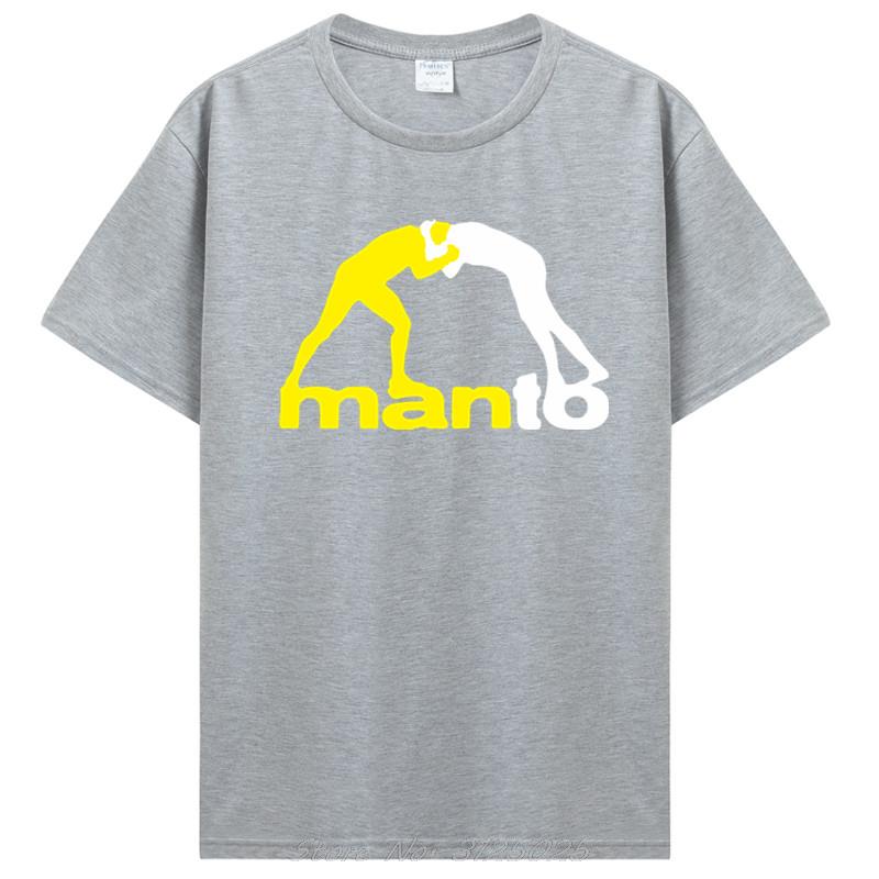 Новая мужская черная футболка MANTO Brazilian Jiu Jitsu Размеры S-3XL Принтованная футболка Мужская футболка с коротким рукавом Горячие футболки Уличная одежда