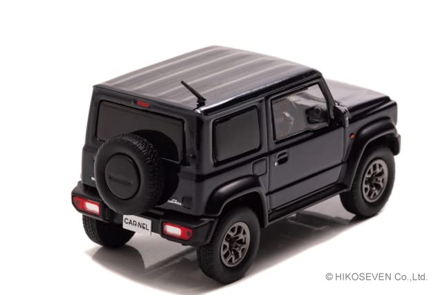CARNEL 1/43 Scale Suzuki Jimny Sierra JC (JB74W) 2018 Bluish Black Pearl Finished Model