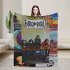 Extremoduro Spanish Band Blankets  Travel Office Flannel Throw Blanket For Home Decor Super Soft Design Quality Bedspread Gift