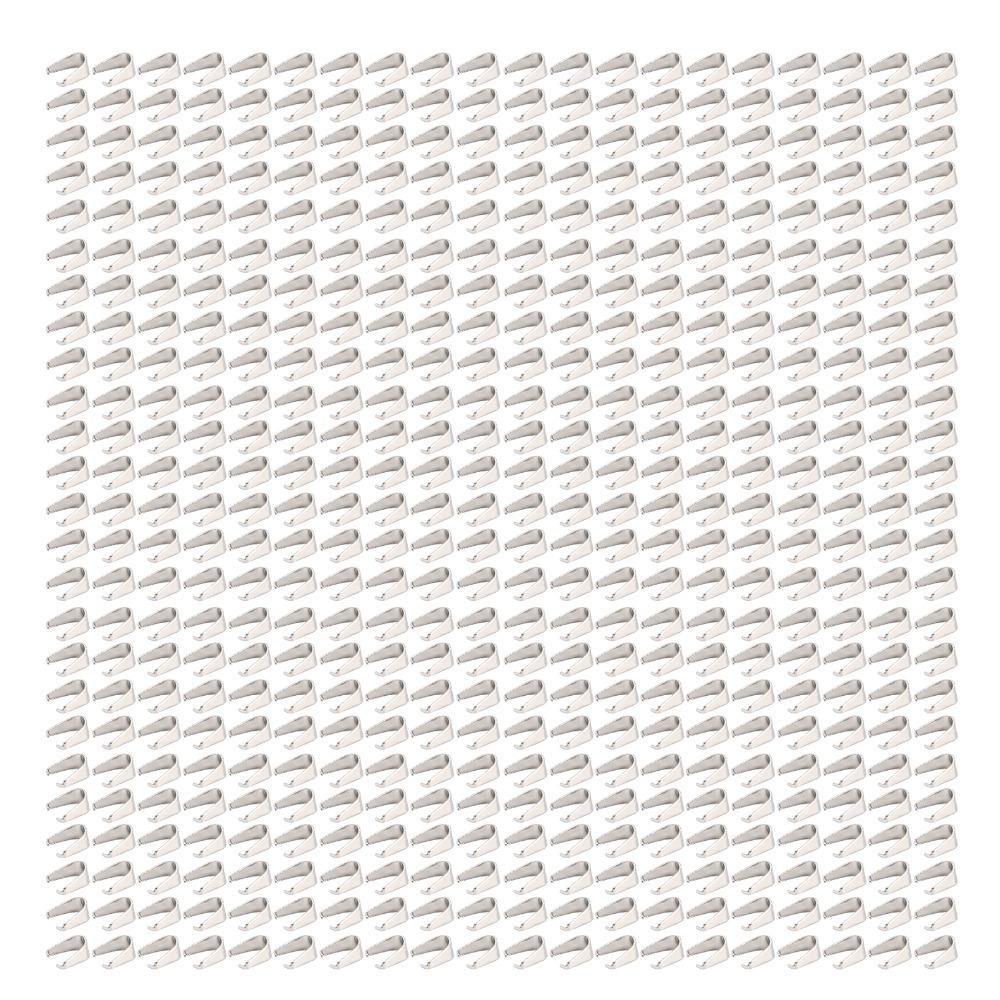 500pcs Exquisite Pendant Connectors Silver Bail Clasp Pendant Clasps DIY Jewelry Making