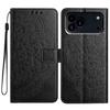 Применимо к кожаному чехлу для мобильного телефона iPhone17, чехлу-кошельку с тиснением однотонного цвета для Samsung S26 16Pro