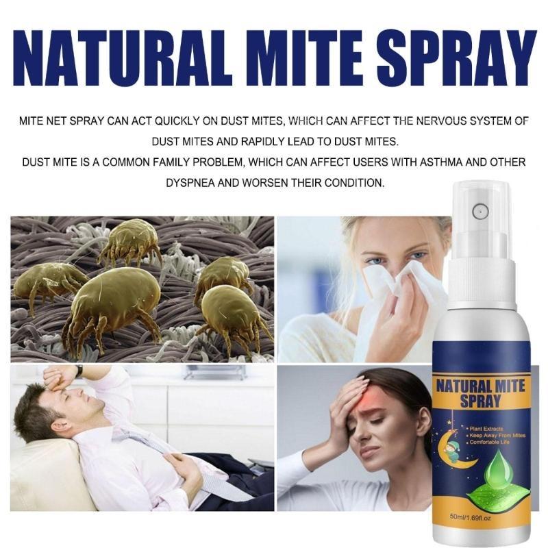 Bed Insect Defense Sprayer 50ml Safe Use Natural Insect Removal Bed Insect Sprayer for Mattresses Household Gadgets Accessories
