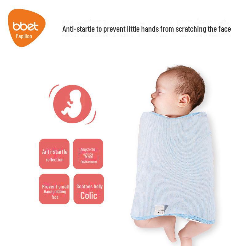 Двухцелевое детское одеяло и пеленка с защитой от испуга на весну/лето