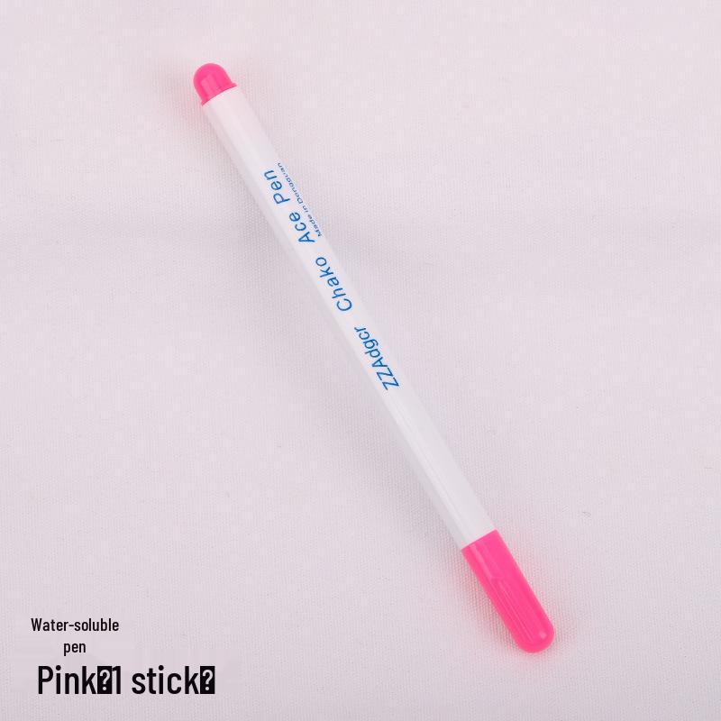 Water-Soluble Fabric Marker for Sewing, Color Removal, Fading, Cross-Stitch, and Water-Washable Disappearance.