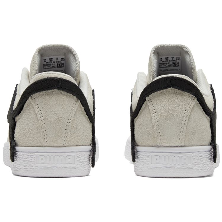 Puma Suede The Cat - Кроссовки Унисекс Vaporous Grey Черно-Белые 380865-01