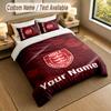 Bedding Set 1 Duvet Cover 2 Pillowcases Hull KR Print Soft Bed Linen Bedroom Decor