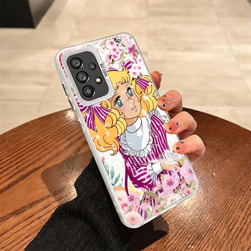 Anime Candy Candy Shockproof Phone Case for Samsung A17 A16 A15 A14 A37 A57 A36 A56 A26 A35 A55 A25 A34 A54 A24 A13 A23 A33 A53