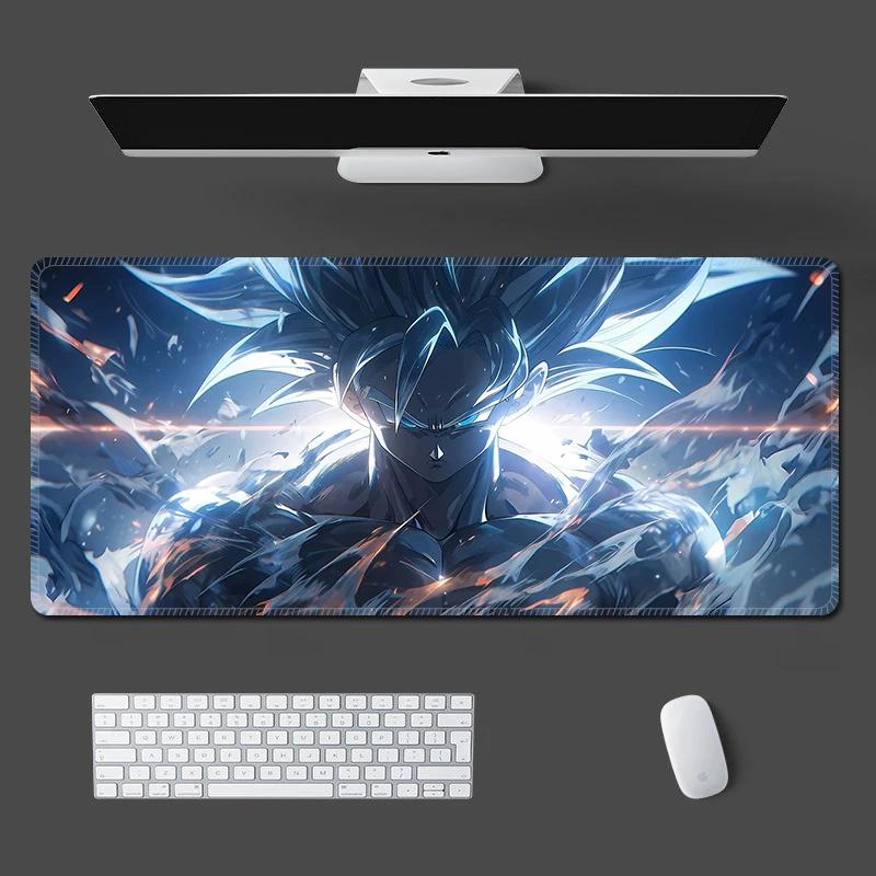 Мужской коврик для мыши кожаный аниме Dragon Ball водонепроницаемый противоскользящий коврик для мыши Сон Гоку настольный коврик настраиваемый с фиксацией коврик для ноутбука коврик для клавиатуры студенческий коврик для письма