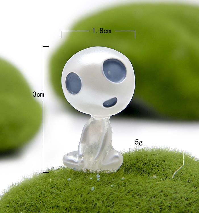 Cute Cartoon Sitting Posture Standing Elf With Night Light Function Mini Modelfor Office Desk And Collection Use