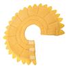Sunflower Shaped et Recovery Collar Adjustable Fit Dog Cone Collar  Skin Irritation Relief