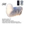 Unique Car Accessory Electric Plush Tail Remote & Voice Control Three-Mode Wagging Artificial Fur Detachable Buckle Costume Cosplay Anime