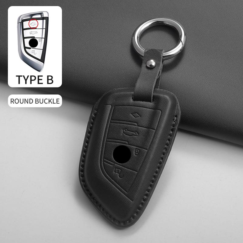 Car Smart Key Case Cover Fit for 1 3 5 Series X1 X3 X5 G20 G30 Non-OEM Auto Accessories