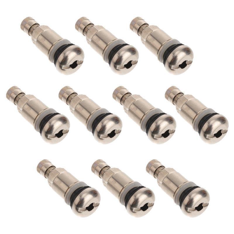 Tire Valve Stainless Steel Valves Stems Tire Valve Bolt-in Tyre Valves Stems High Pressure Car Stainless Steel Valves Stem Studs Valve Stems 1