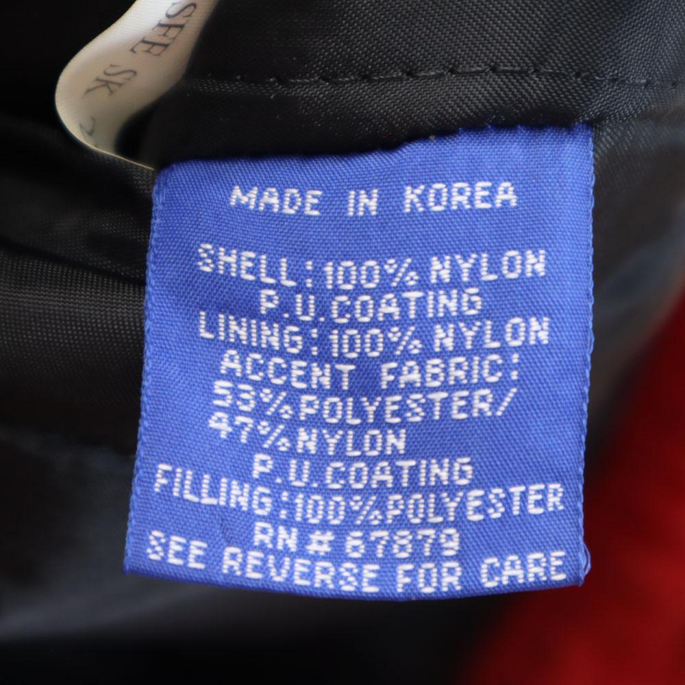 STARTER 90-е Сделано в Корее Red Wings Старая НХЛ Куртка для разминки на молнии до середины бедра Мужская Б/У