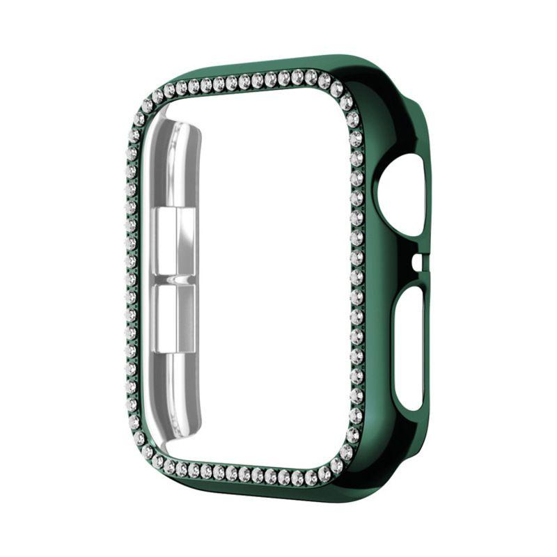 Инкрустированный бриллиантами чехол для Apple Iwatch Series 6/se/5/4/3/2/1