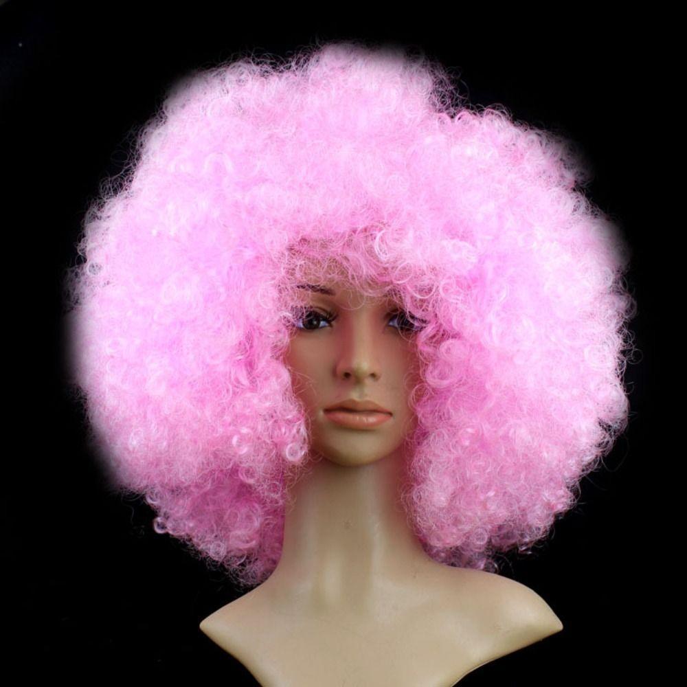 Costume Party Halloween Party Afro Wigs Funny Wig Football Fans Wigs Fancy Party