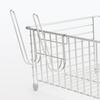 Крючок для бутылки Muji из нержавеющей стали, 2-звенная корзина для слива, примерно Ширина 9,5 Глубина 7 Высота 13,5 см