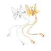 Butterfly Hairpin Hairdress Ancient Style Tassel Step Shaking Clip Duckbill Clip