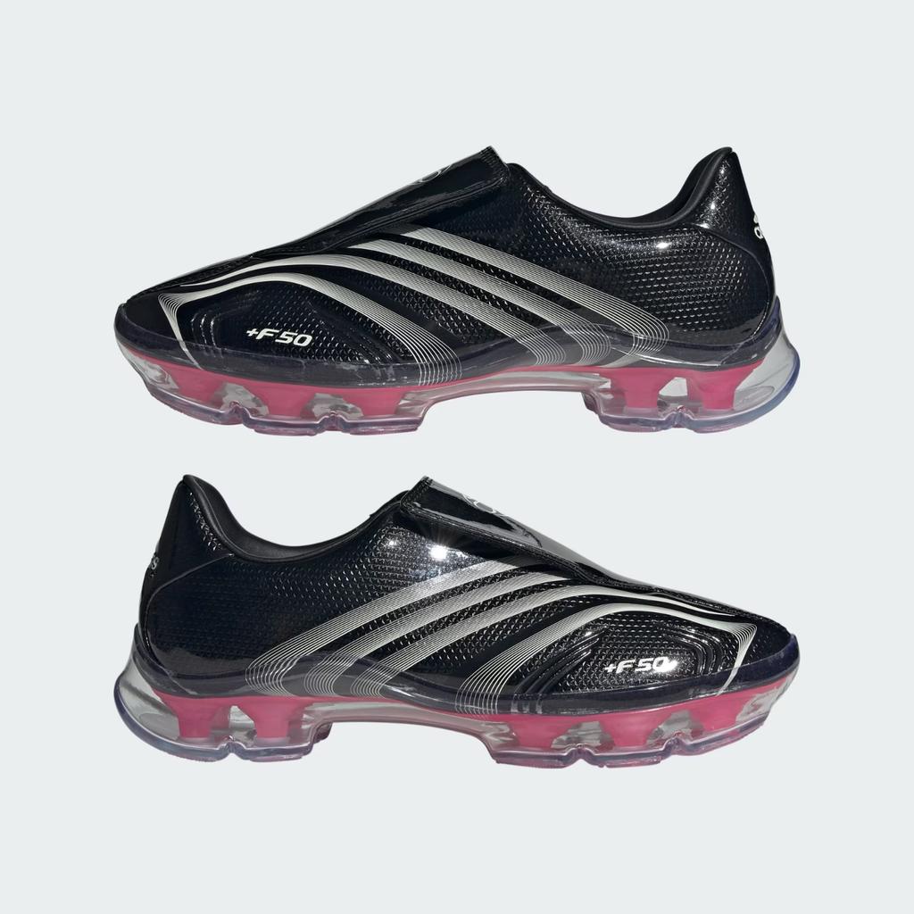 KK0908 adidas F50 Adiframe "Core Black/Zero Metalic/Lucid Pink" (Women's)