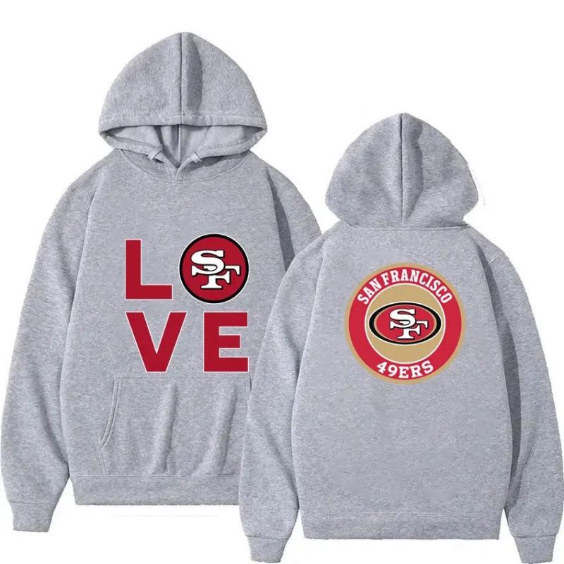 Мужская одежда с логотипом San Francisco 49ers, европейский размер