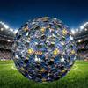 Coraline Print Size 5 Soccer Ball, PU Wear Resistant Football for Match Training and Daily Practice, Birthday Gift for Soccer Fans