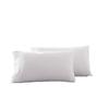 Set of 2 Lightweight Microfiber Pillowcases Queen Size Pillow Cases Durable Pillow Cover  Home
