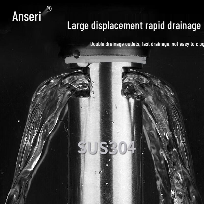 Ansell Odor-Proof 304 Stainless Steel Floor Drain