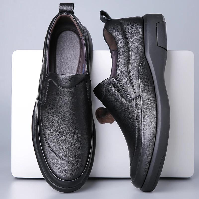 Fashion New Men's Loafers Luxury Handmade Outdoor Formal Casual Shoes Genuine Leather Slip On Driving Shoes Walking Sneakers Mocassins