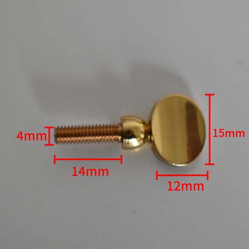 Gold Copper Clarinet Saxophone Sax Neck Tightening Screws Soprano Alto Tenor Woodwind Instrument Parts Pack of 10