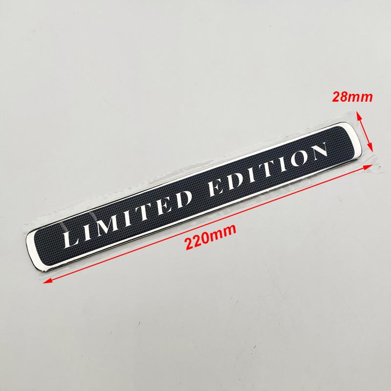 3D металлический логотип ограниченного выпуска эмблема автомобильный значок наклейка наклейка аксессуары