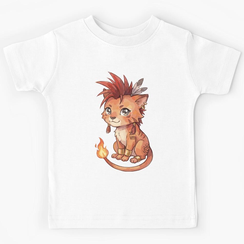 Red XIII Final Fantasy VII FF7 FFVII Kids T-Shirt