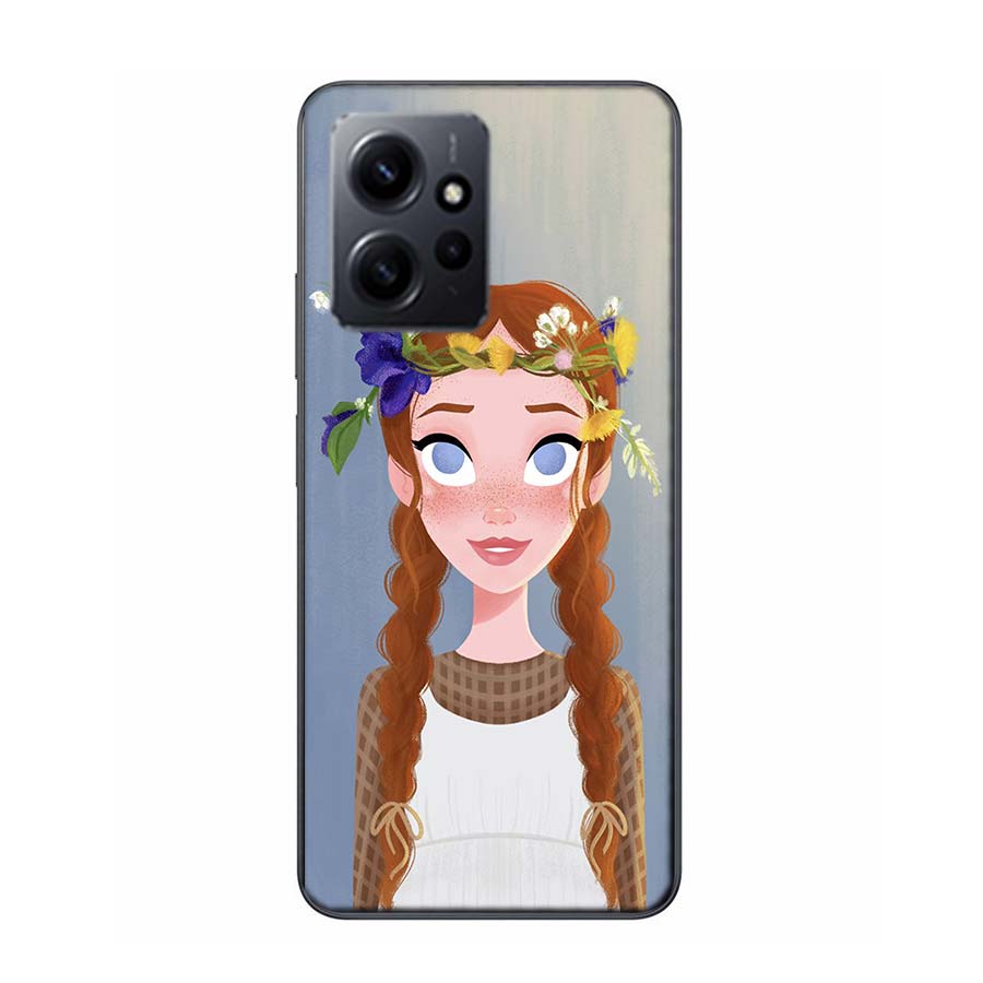 A-Anne of Green Gables Anne Shirley Phone Case For Redmi Note 14 15 Pro 5G 13 12 Pro Plus 11 11T 11E 11S 10 Pro 10S 9 9S Cover C