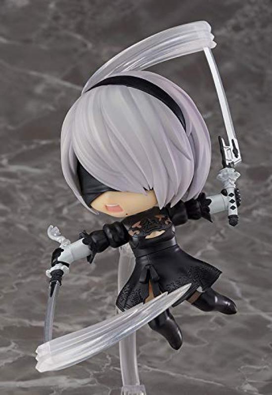 Nendoroid NieR Automata 2B 2 Type Plastic Painted Movable Figure Reissue SE36790 [YoRHa No. B] Non-scale