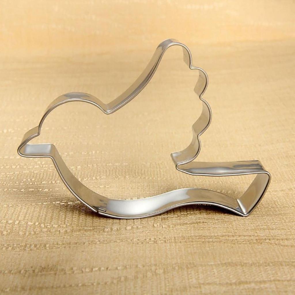 Bird Shape Stainless Steel Cookies Cutter Chocolate Biscuits Mold Baking Tool ARI