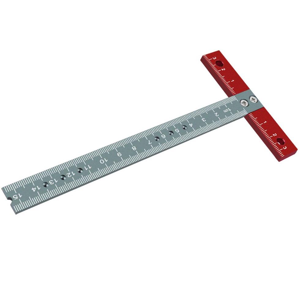 Aluminum Alloy T Square Ruler 6 Inch Size Metal T Square  Art Framing and DIY