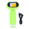 Handheld Microscope 2in Screen USB Electronic Magnifying Glass with 8 LEDS for Coin Observation