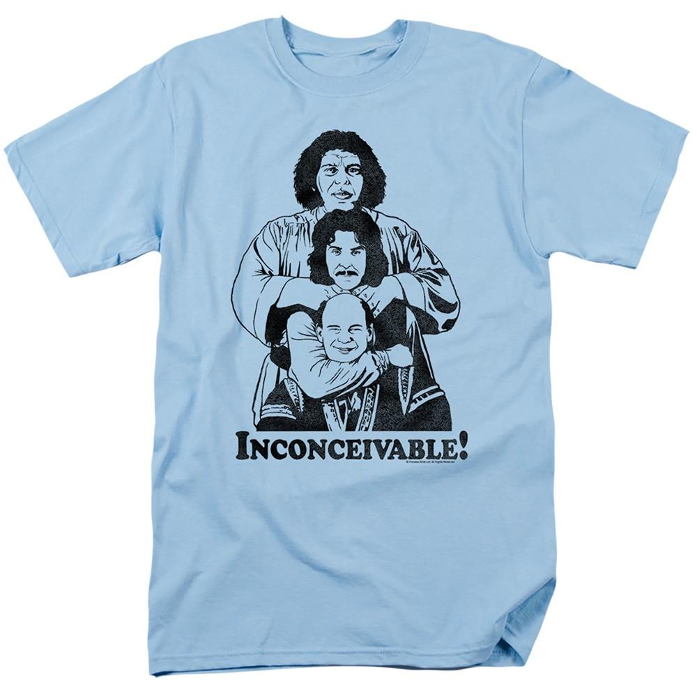 Princess Bride - Inconceivable - Adult Unisex Short Sleeve T-Shirt - Blue