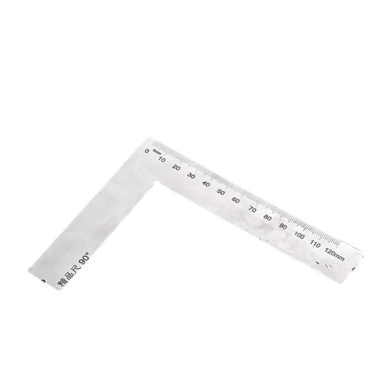 Professional Angled Measuring Tool Corrosion Resistant Stainless Steel Construction with Clear Scale Accurate Readings