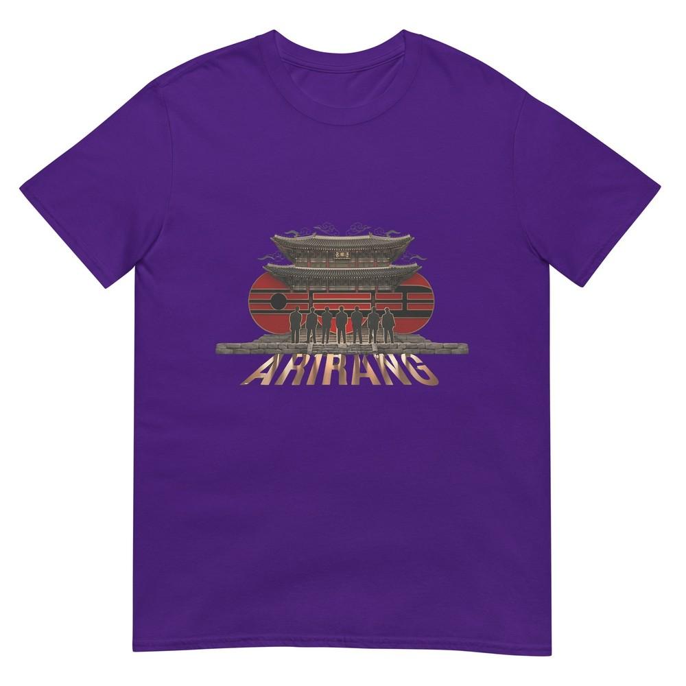Retro Basic Quote Arirang Korean Hangul Style Tshirt