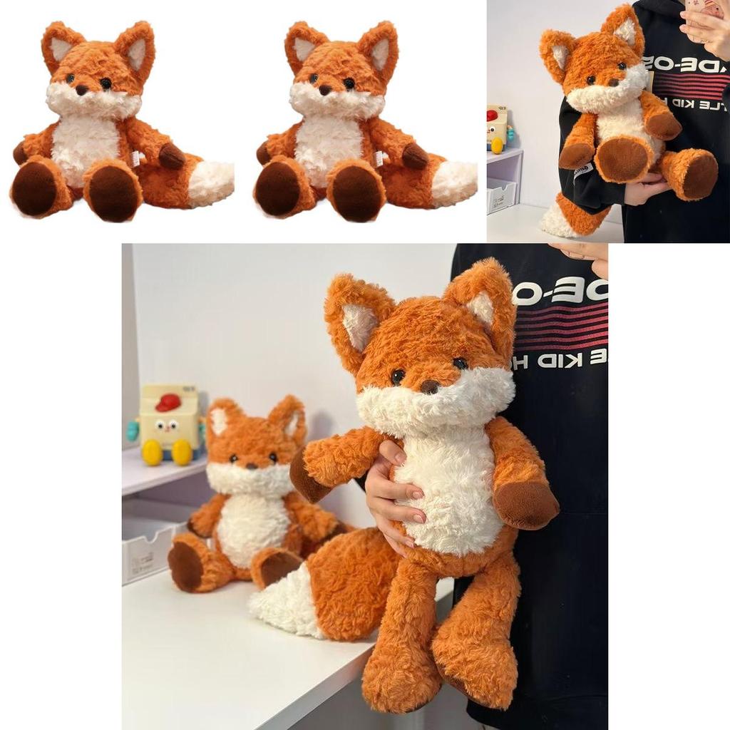 Running Fox Stuffed Animal Plush Toy For Girls Sleep Aid Birthday Gift