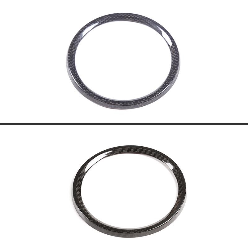 Для Порше 911 (992) -2023 Настоящее углеродное волокно, крышка экрана, кольцо на приборной панели, рамка тахометра автомобиля