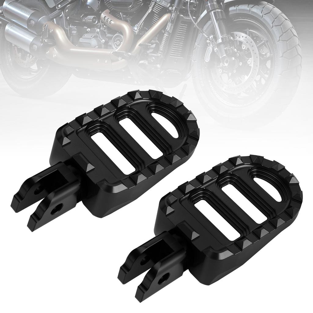 Front Footrests Foot Peg Fit for Sportster S Lower Rider Fat Bob Softail Slim