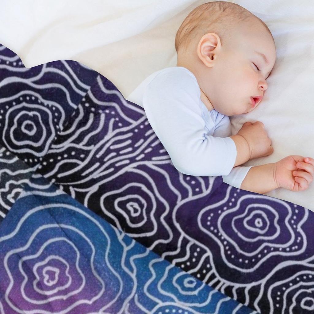 Shooting Star Throw Blanket sofa bed Loose Comforter Softest Blankets