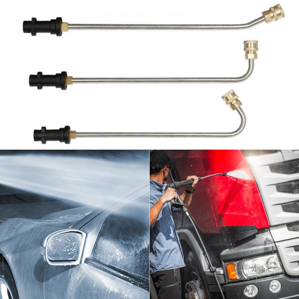 Насадка для чистки желобов из нержавеющей стали для мойки высокого давления 1/4 дюйма с быстрым соединением 4000 фунтов на кв. дюйм для Karcher K2 K3 K4 K5 K6 K7