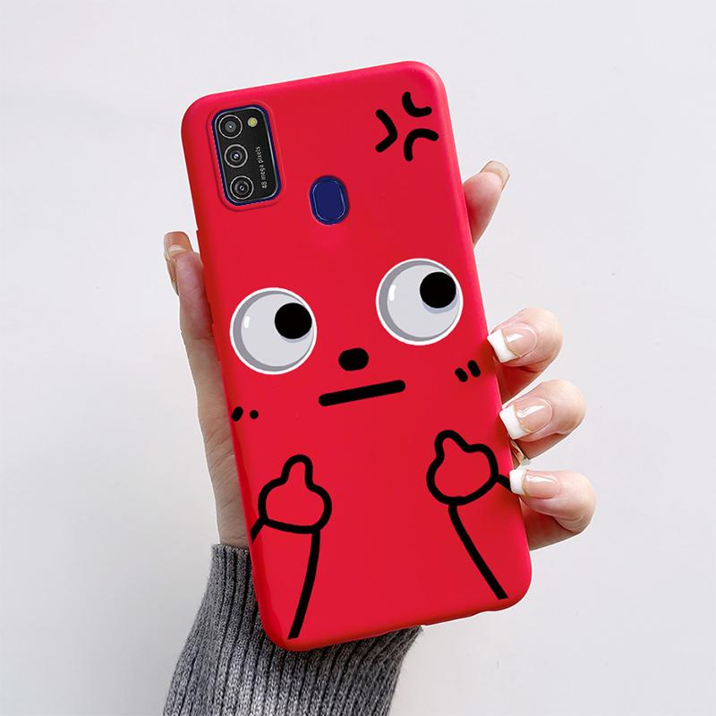Для Samsung Galaxy M21 M30S M31 M31s Чехол Мягкий Силиконовый Задняя Крышка Телефона Для Samsung M31 M31S M30s M21 M 30 s Чехол Мультяшный Funda