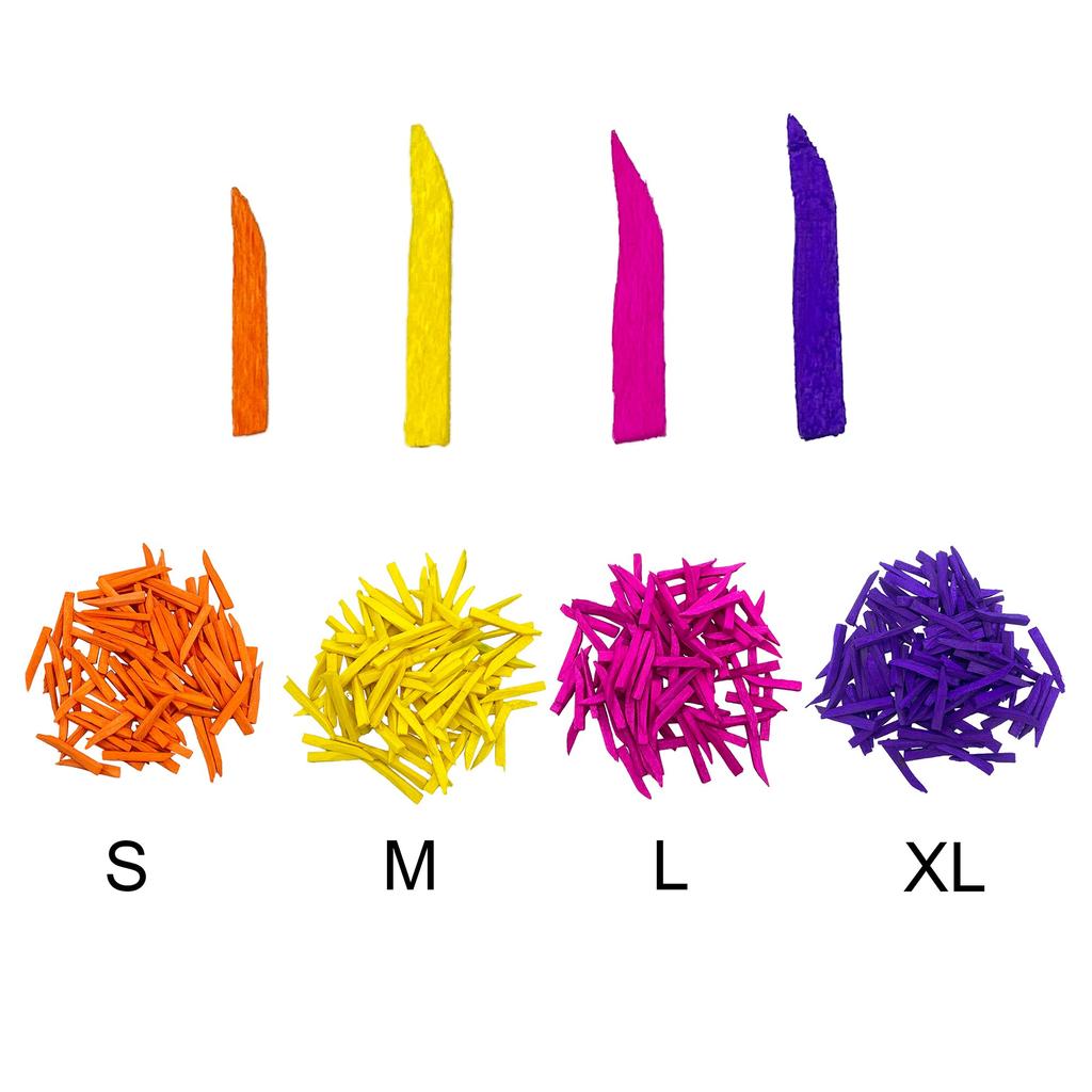 100 шт./упак. одноразовые реставрационные межзубные композитные деревянные клинья